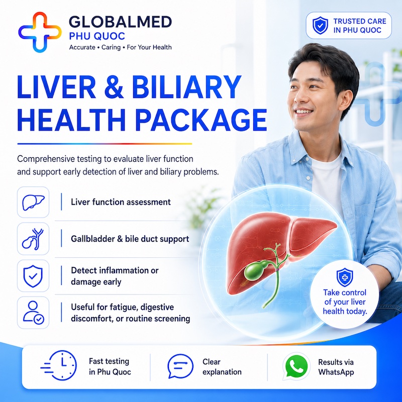 Liver and biliary function package