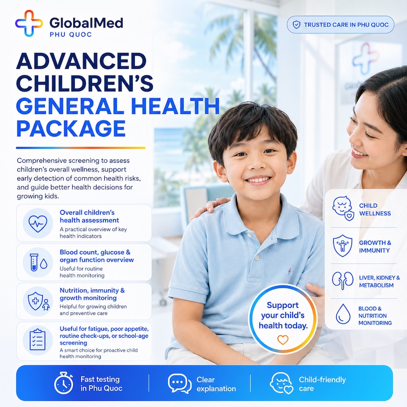 Advanced pediatric health package