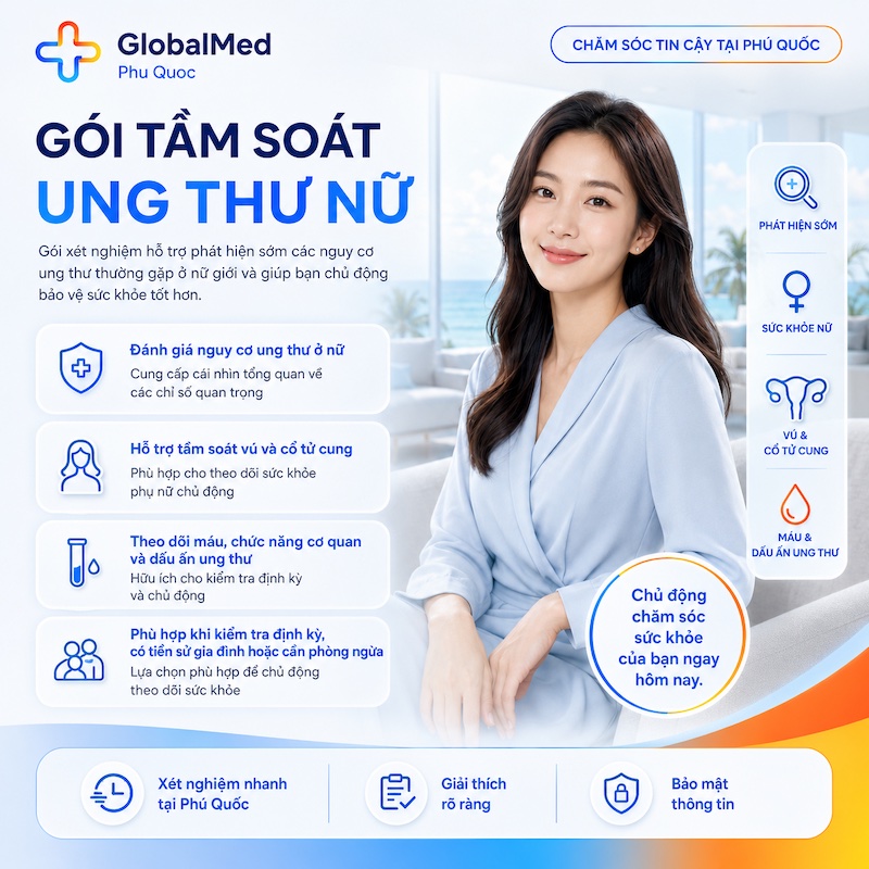 Gói tầm soát ung thư nữ