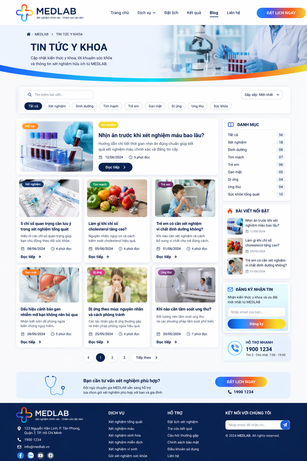 Nhịn ăn trước khi xét nghiệm máu bao lâu?