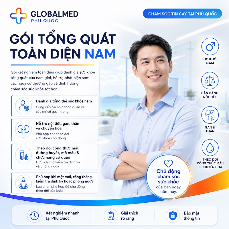 Gói tổng quát toàn diện nam